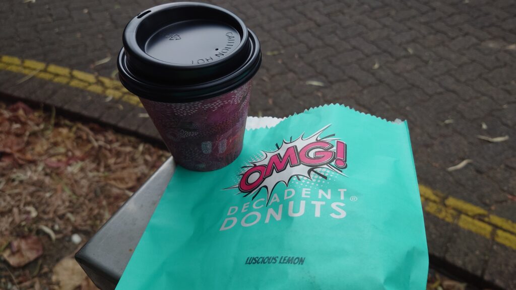 omg donuts and coffee